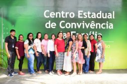 Visita ao Centro Estadual de Convivência da Família Miranda Leão