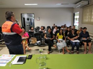 Imagem da notícia - Seas promove oficina em parceria com a Defesa Civil