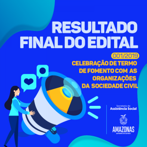 Imagem da notícia - Resultado Final do Edital de chamamento Publico nº 001/2019