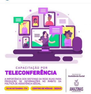 Imagem da notícia - Teleconferência “A importância dos Sistemas da rede SUAS para a produção de informações no âmbito da Política de Assistência Social”