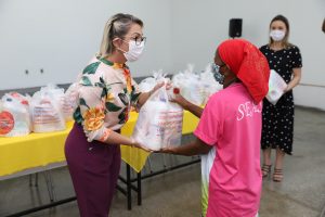 Imagem da notícia - Centros de convivência recebem kits de higiene doados pela Seas, Unicef e Lojas Americanas