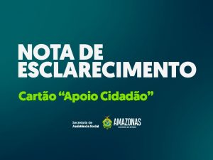 Imagem da notícia - Nota de Esclarecimento – Cartão “Apoio Cidadão”