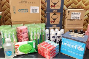 Imagem da notícia - Seas recebe kits de higiene e limpeza do Unicef e Médicos Sem Fronteiras