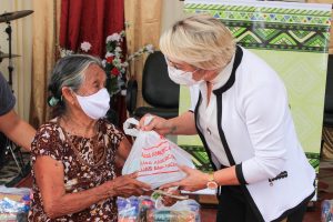 Imagem da notícia - Seas doa cestas básicas, kits de higiene e ar-condicionado a instituto socioambiental da zona leste