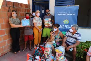 Imagem da notícia - Seas e FPS doam cestas básicas e kits de higiene na Colônia Antônio Aleixo 
