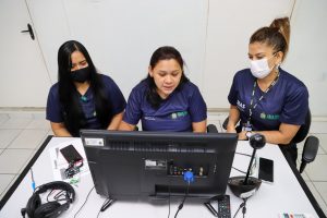 Imagem da notícia - Técnicos dos Cras de Tefé e Juruá recebem treinamento oferecido pela Seas