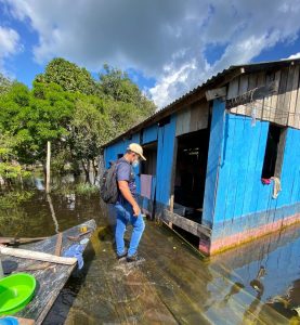 Imagem da notícia - Governo do Amazonas na reta final da operação Auxílio Estadual Enchente em Novo Airão