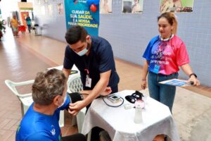 Imagem da notícia - Novembro Azul: Campanha orienta público masculino do Centro de Convivência do Idoso sobre câncer de próstata