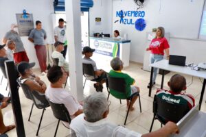 Imagem da notícia - Seas faz palestras em alusão ao Novembro Azul em unidades do Prato Cheio