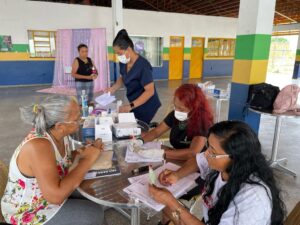 Imagem da notícia - Governo do Amazonas realiza ação social no CECF Teonízia Lobo em encerramento ao Mês da mulher 