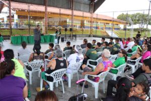 Imagem da notícia - CECF Teonízia Lobo completa 14 anos oferecendo esporte, cultura, lazer e qualificação profissional à comunidade do Mutirão