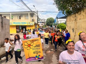 Imagem da notícia - CECF André Araújo organiza caminhada em favor da prevenção e do combate à exploração sexual de crianças e adolescentes