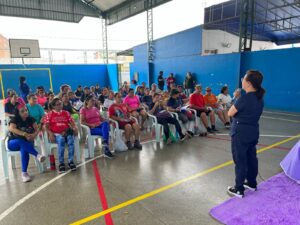 Imagem da notícia - Centro de Convivência André Araújo celebra fevereiro roxo e laranja para conscientizar população sobre doenças crônicas