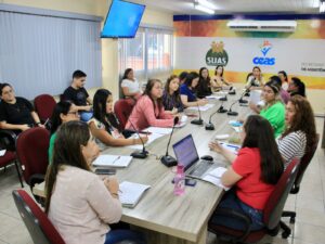 Imagem da notícia - Seas realiza primeira reunião de 2024 do Núcleo de Educação Permanente do Suas