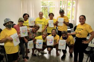 Imagem da notícia - ‘Som das Emoções’: Idosos assistidos pelo Ceci da Seas usam ‘mapa do coração’ para falar de sentimentos