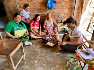 Imagem da notícia - No Agosto Verde, Programa Primeira Infância no Suas/Criança Feliz reforça visitas domiciliares no Amazonas