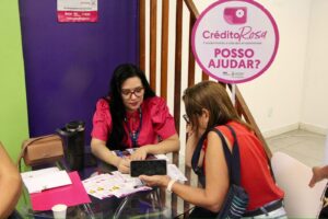 Imagem da notícia - Seas leva atendimento do Crédito Rosa durante 2ª Feira de Inovação e Negócios da Afeam