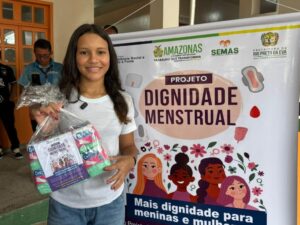 Imagem da notícia - Dignidade Menstrual: programa alcança meninas e mulheres de 16 municípios, com mais de 32 mil absorventes higiênicos entregues