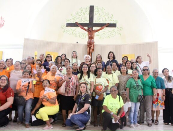 Idosos do Ceci Aparecida participam de celebração de Páscoa no Santuário de Nossa Senhora…