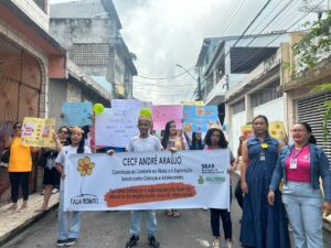 Centro de Convivência André Araújo reforça campanha de combate à exploração sexual de cri…