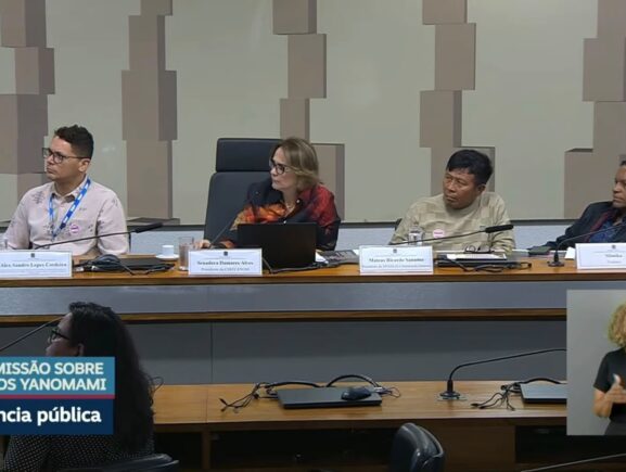 SEAS apresenta no Senado Federal ações de assistência social voltadas ao povo Yanomami